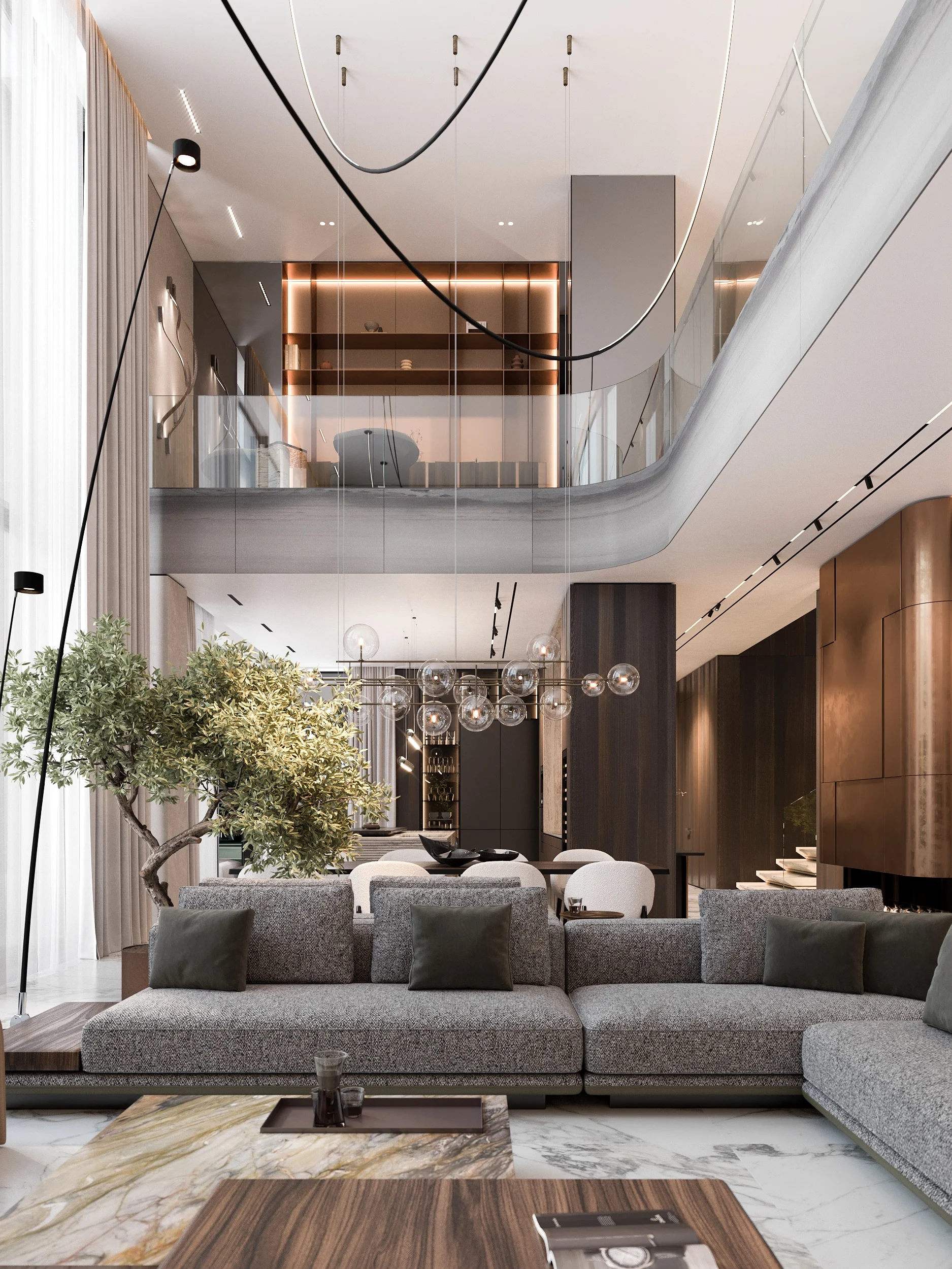 Residential interior, view 3