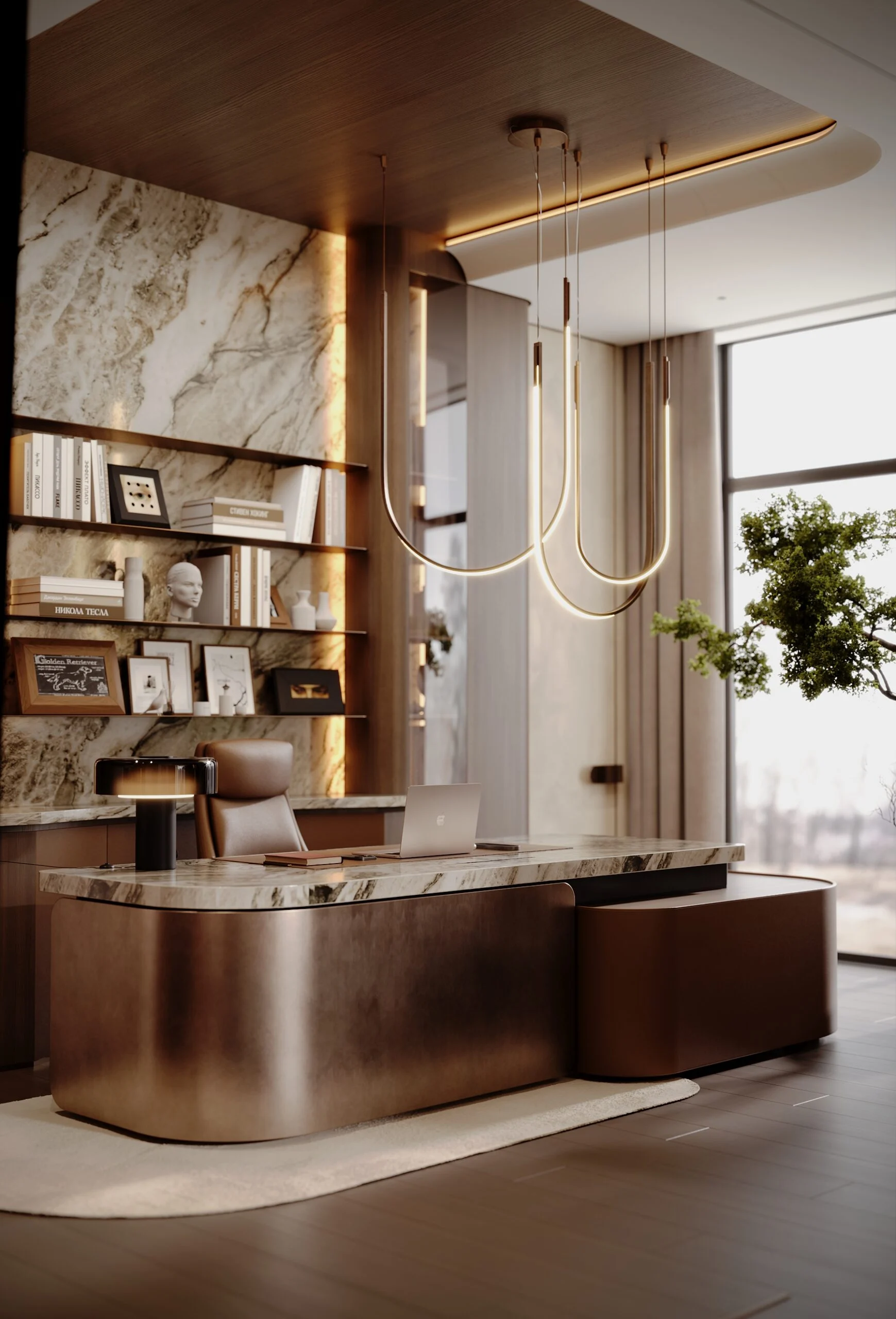 Interior visualization, view 62