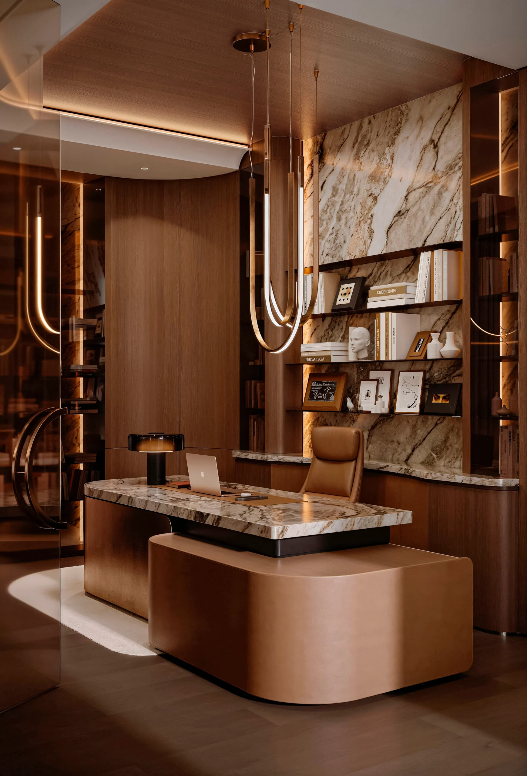 Study interior, view 65