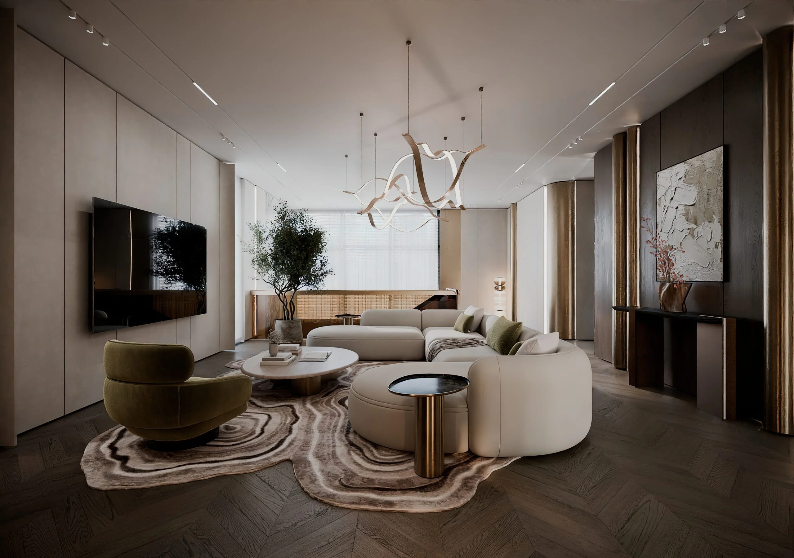 Interior visualization, view 78