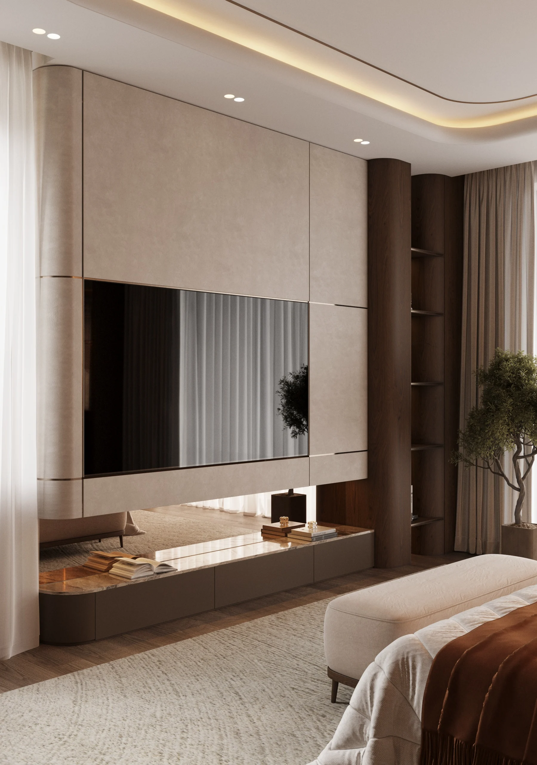 Interior visualization, view 89